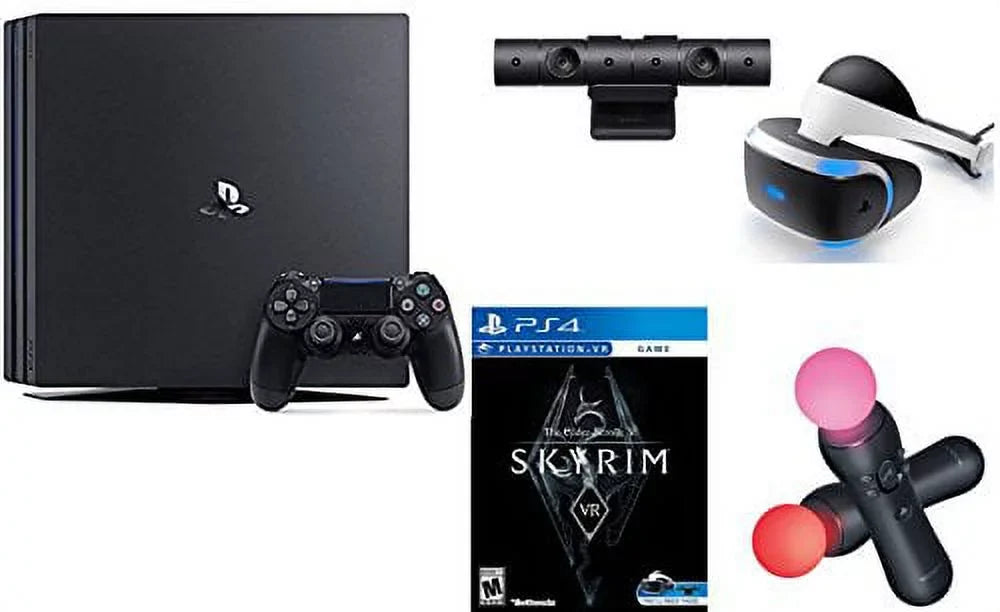 PlayStation 4 Pro bundle : PS4 Pro 1TB Console +  Skyrim Bundle