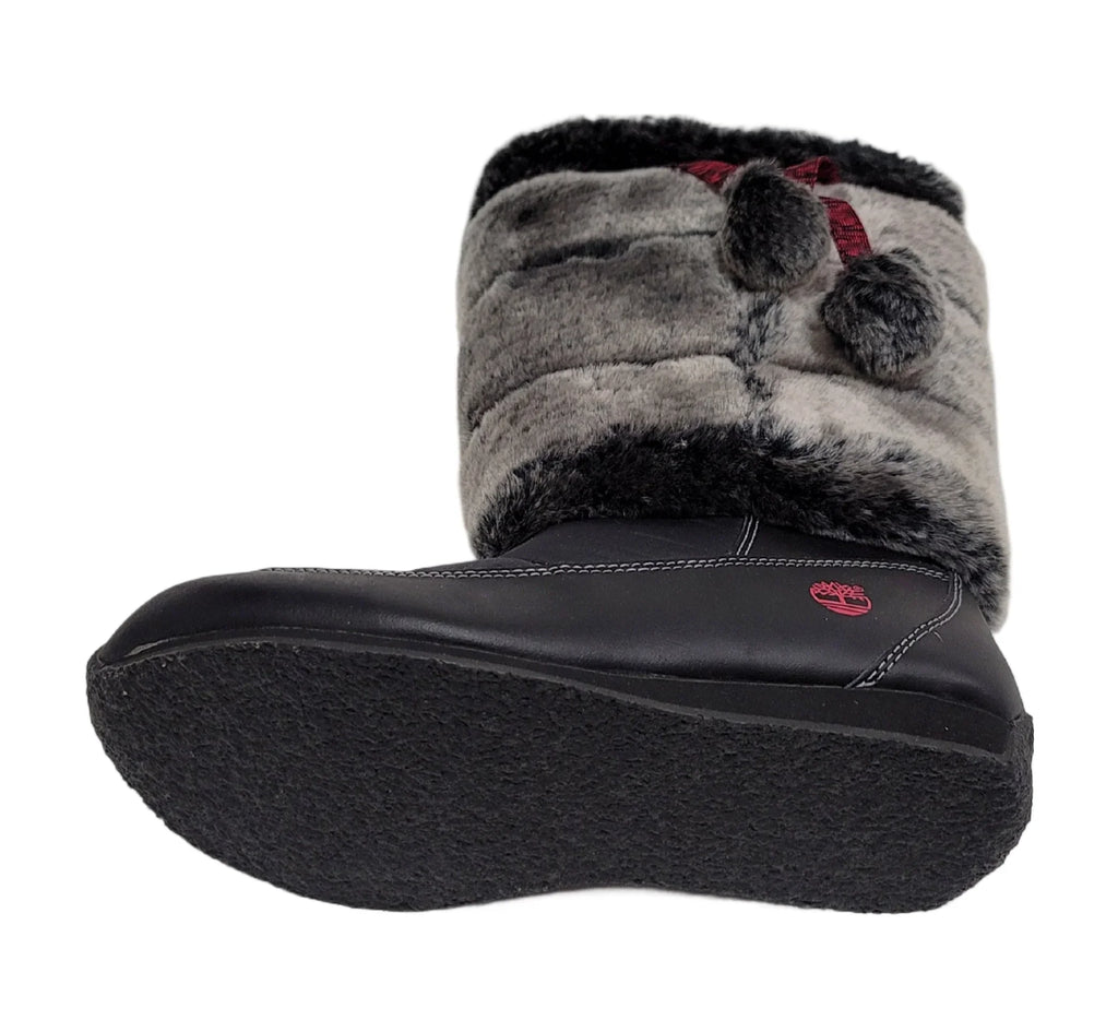 Timberland Preschool Youth Winterberry Tall Fur Medium Boot Black 59794 size 1.5