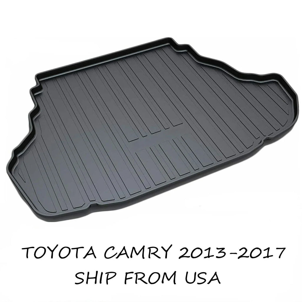 Trunk Liner  Cargo Mats for 2013-2017 Toyota Camry Easy to Clean Carpets