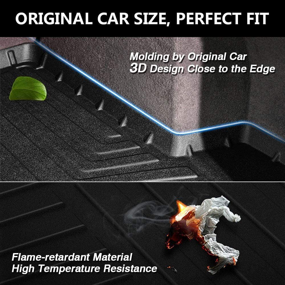 Trunk Mats Material 3D Molded Protection For Jeep Grand Cherokee 2011-2021 Cargo Mats