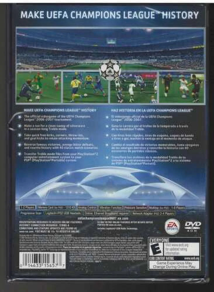 Champions League 2006-2007 PS2 (Brand New Factory Sealed  Version) playst