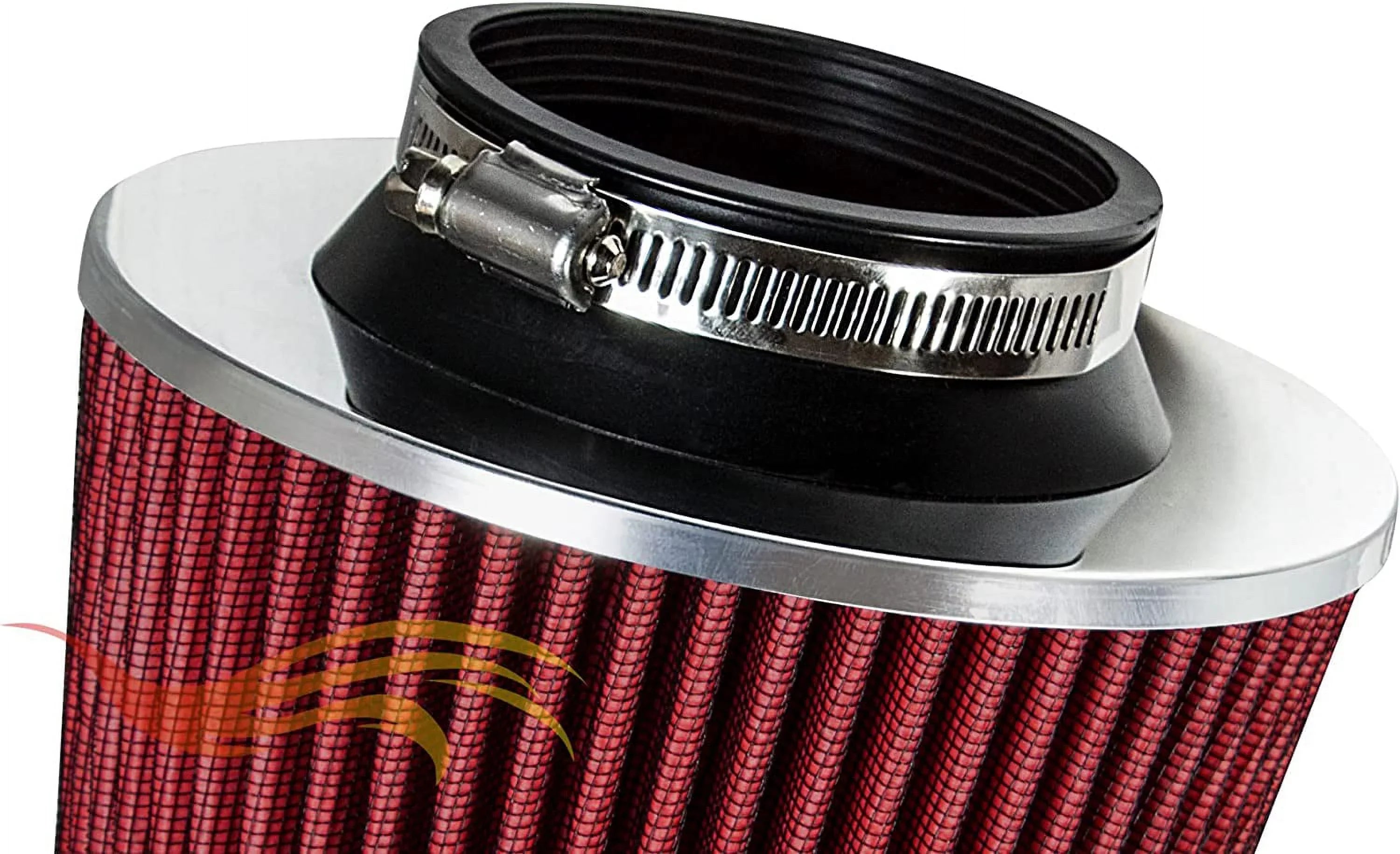 Rtunes Racing Short Ram Air Intake Kit + Filter Combo  Compatible For 02-07 Mitsubishi Lancer 2.0L