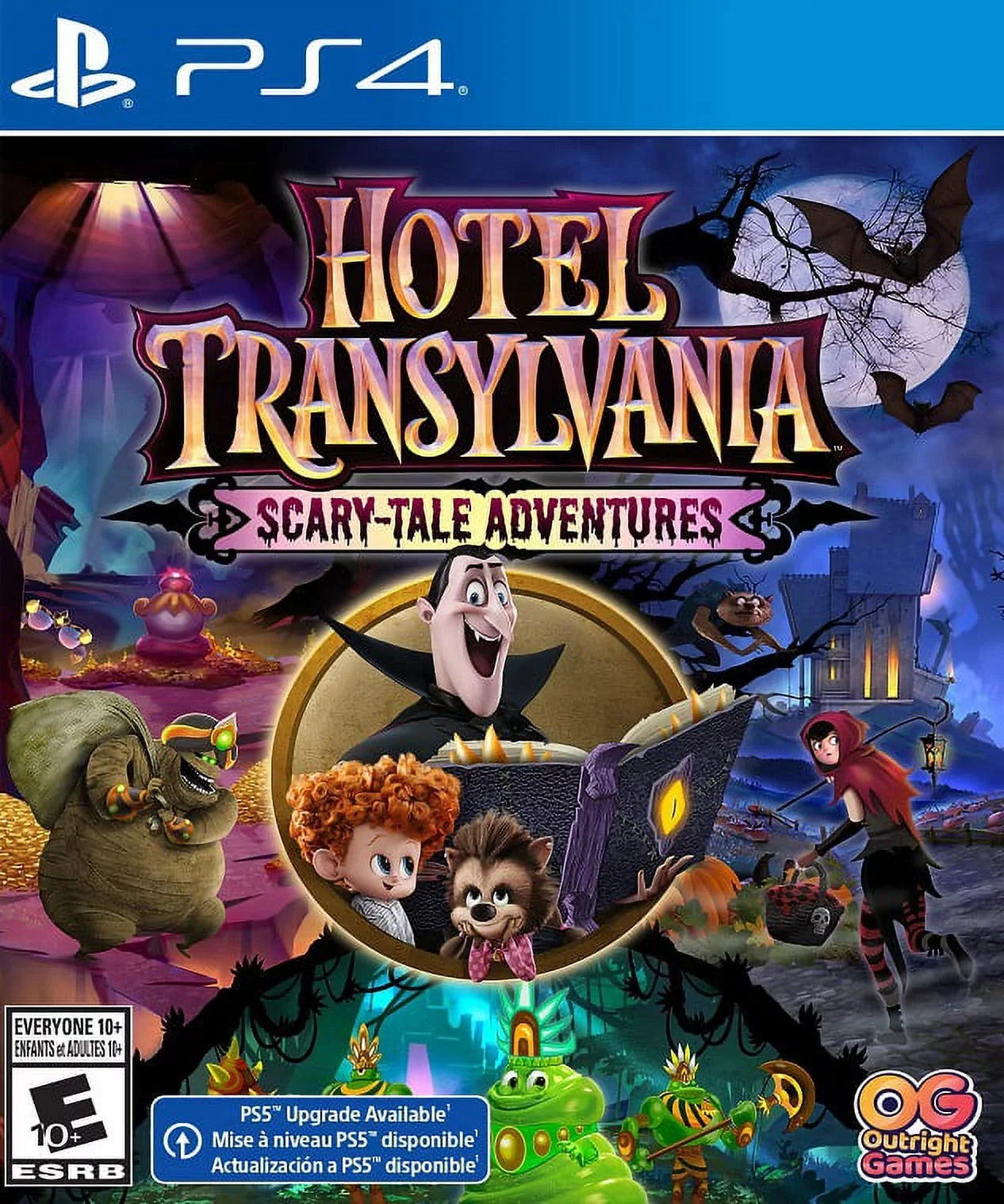 Restored Hotel Transylvania: Scary-Tale Adventures (Sony Playstation 4, 2022) Fighting Game (Refurbished)