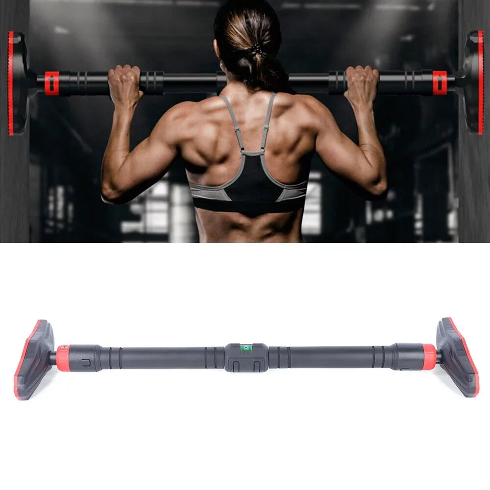 ZhdnBhnos Pull Up Horizontal Bar Heavy Duty Doorway Fitness Bar Home Gym Chin Up Bar Adjustable 28.74-41.34inch