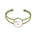 Programmer Download Your Love Bracelet Bangle Retro Open Cuff Jewelry