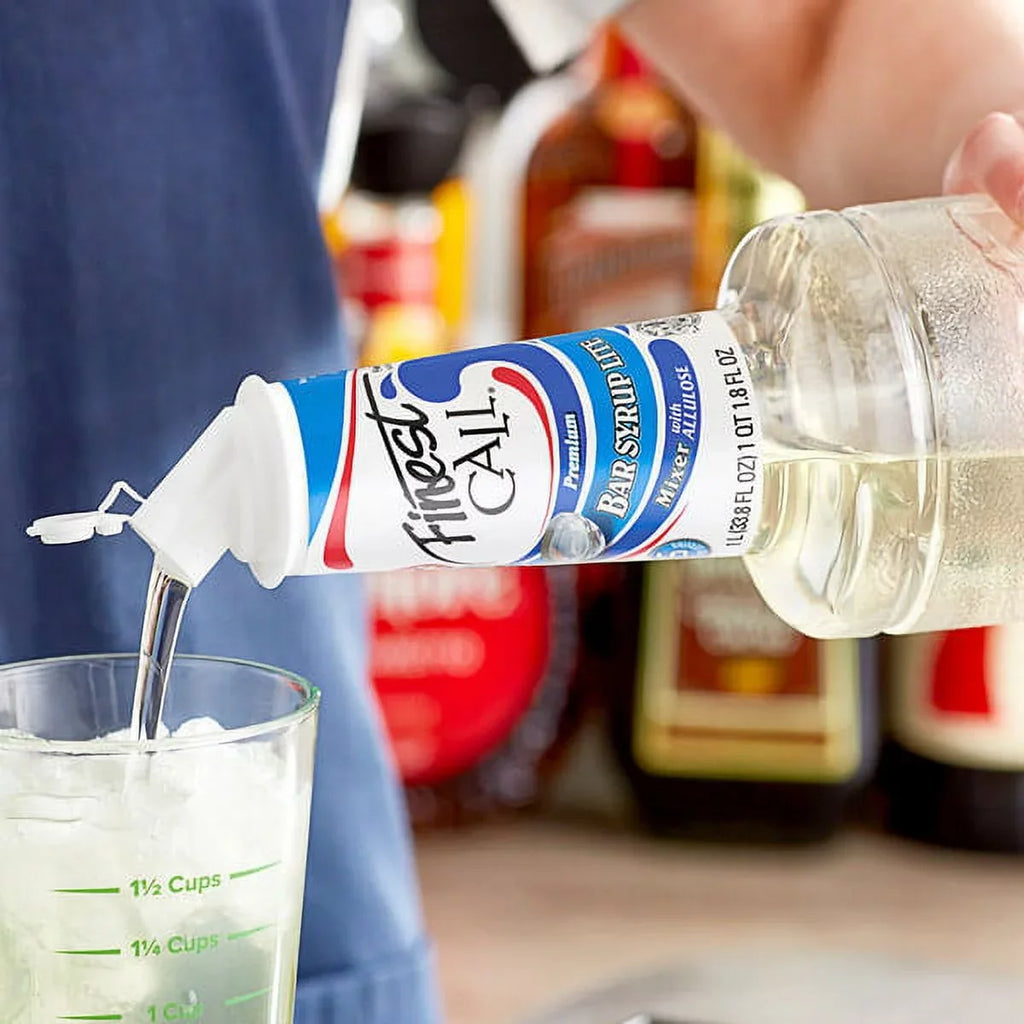 Finest Call Premium Lite Bar / Simple Syrup 1 Liter - Sweetened with Allulose