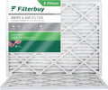Filterbuy 20x21.5x1  8 Pleated   Furnace Air Filters (2-Pack)