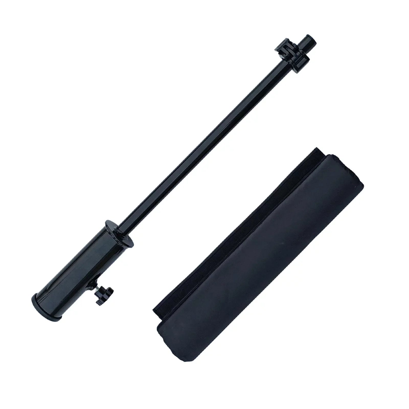 Fitness Barbell Deadlift Training Handle Attachment Exercise for 2 inch Bar Landmine Attachment for Weight Lifting Triceps Biceps Accs Bar with cover