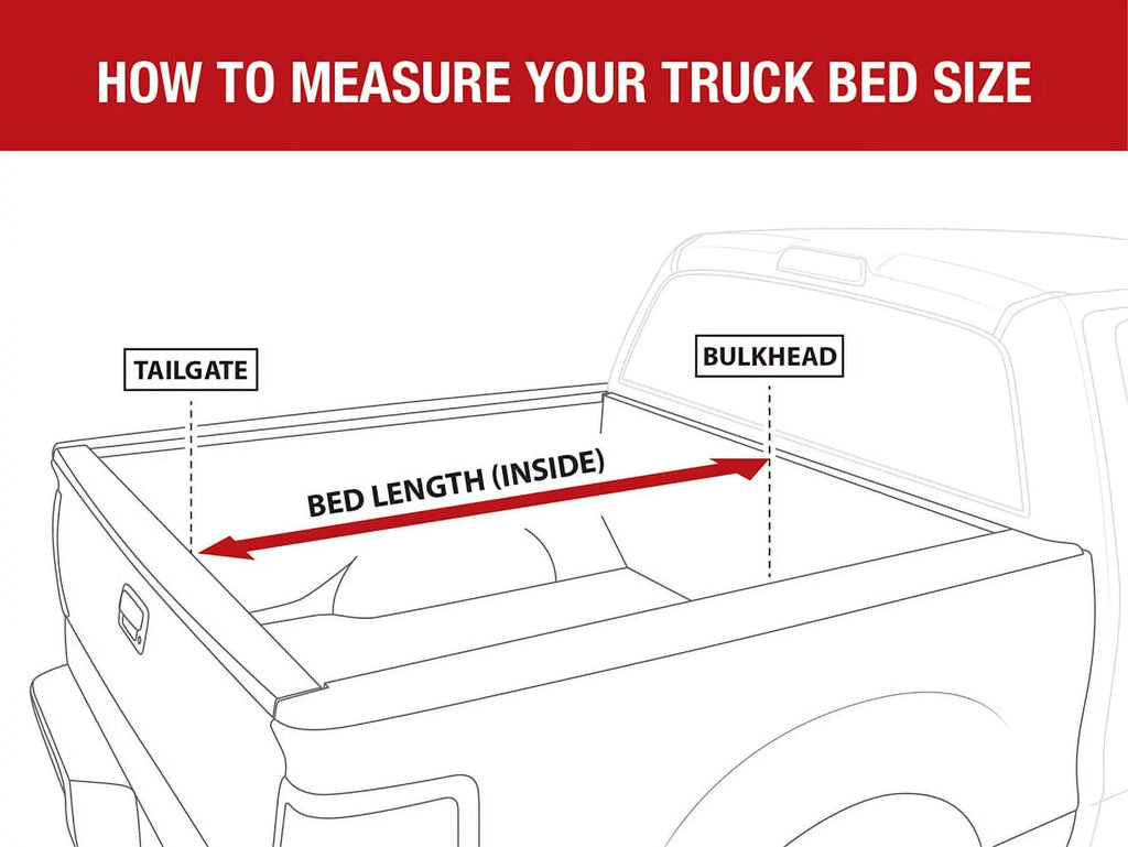 MaxMate Soft Tri-fold Truck Bed Tonneau Cover Compatible with 2019-2024 Ford Ranger | 6' (73") Bed | TCF371067