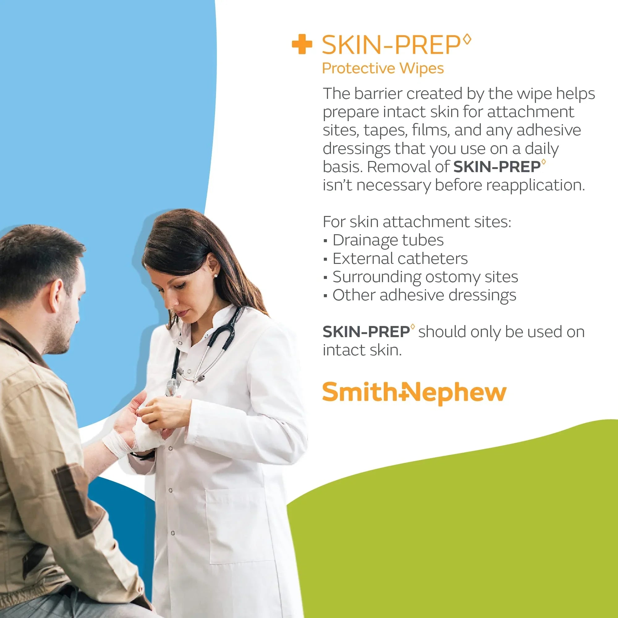 Smith & Nephew   Protective Wipes 5 boxes 250 pc.