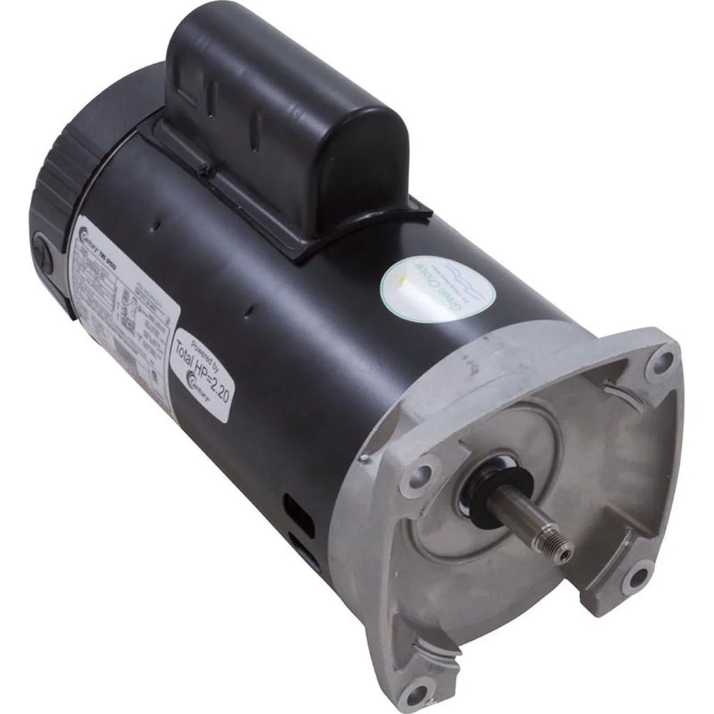 1.5 hp 2-Speed 48Y Frame 230V Square Flange Pool Motor Century # SQS1152R