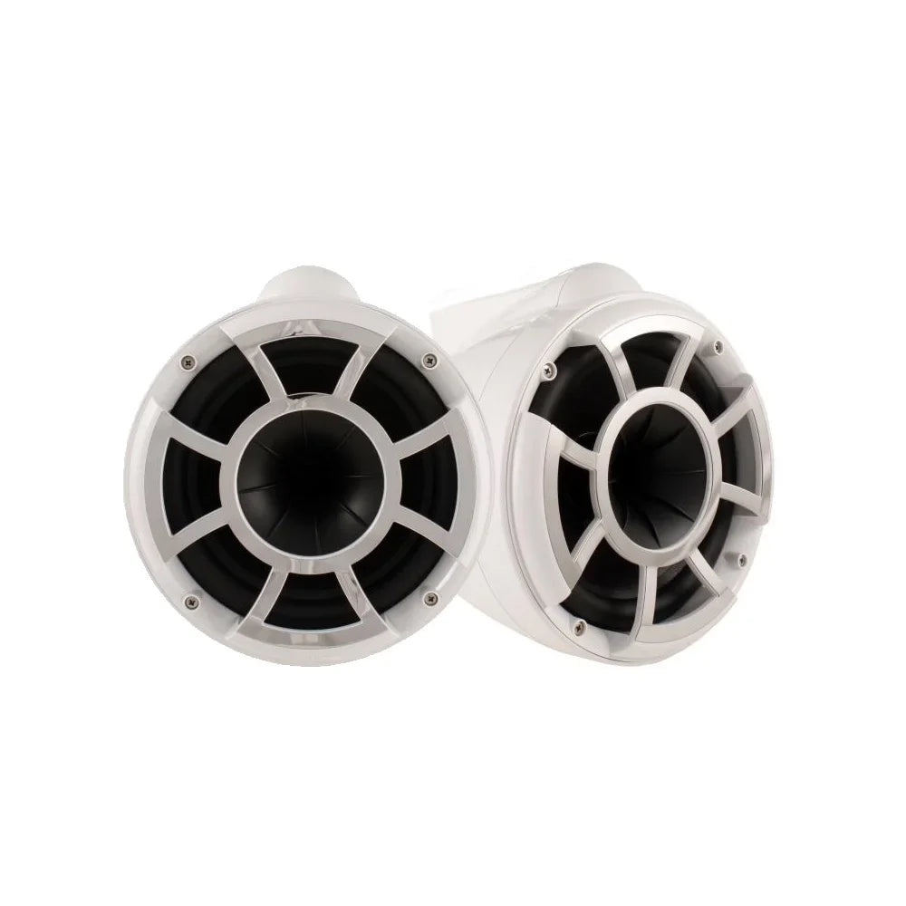 Wet Sounds for   - REV10 10" White Swivel Mount Tower Speakers &   Tower Adapters