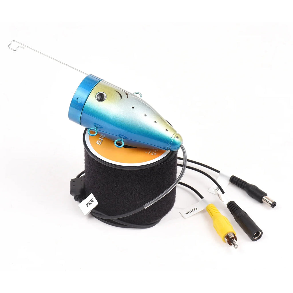 Dcenta Underwater Fishing Camera 12   Lights Waterproof Fishing Camera with 15M/30M/50M Cable for Fish Finder