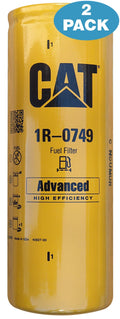 2 Pack - Caterpillar 1R-0749 Advanced High Efficiency Fuel Filters