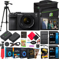 Sony a7C  Full Frame Mirrorless Camera Body with 28-60mm F4-5.6 Lens Black -7CM2L/B Bundle with Deco Gear Photography Bag Case + Extra Battery + Charger + Tripod + Software Kit & Accessories