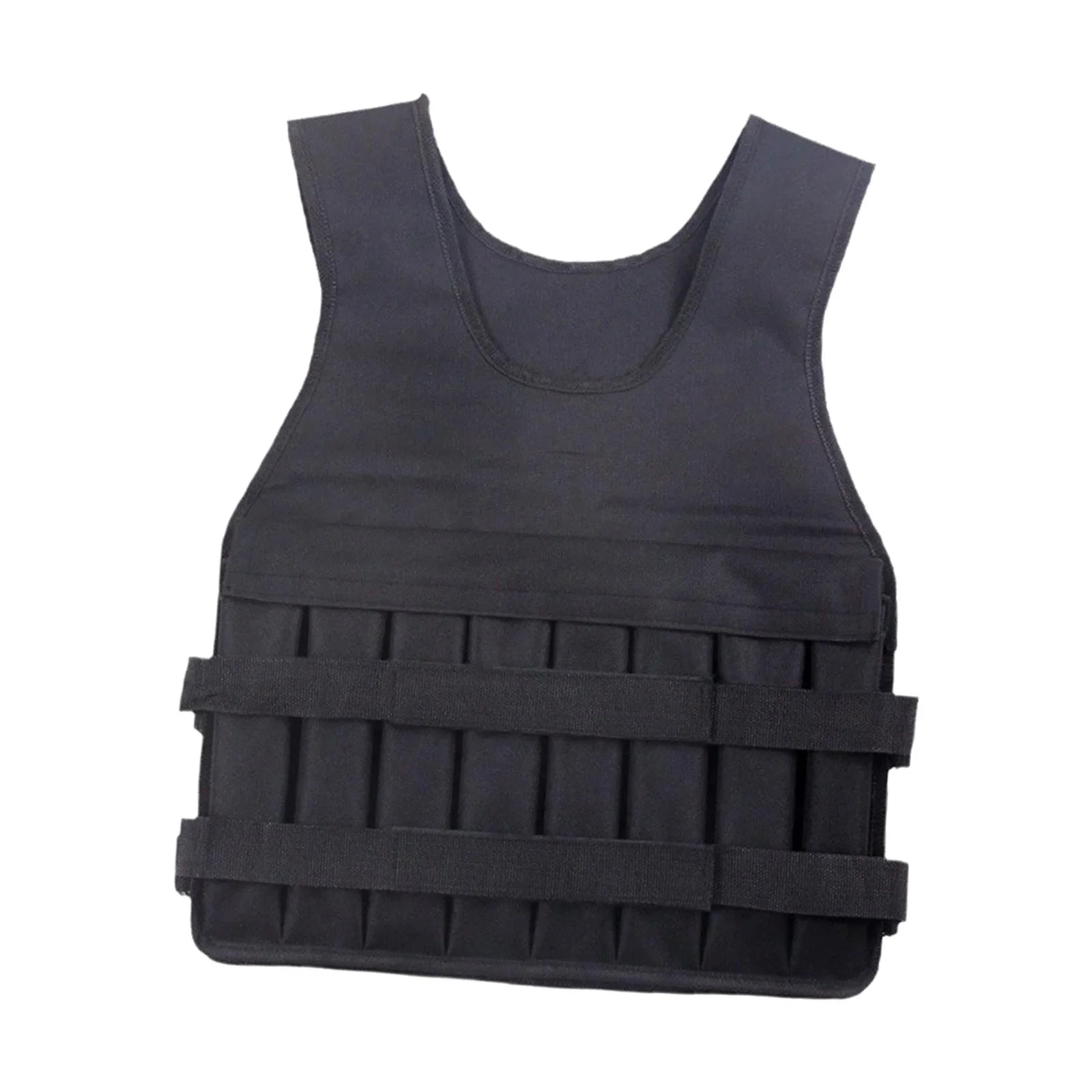 Loading Vest Exercise Jacket for Boxing Running Gym Fitness 8 Pockets Exercise Slim Design Strength Training Body Weight Vest