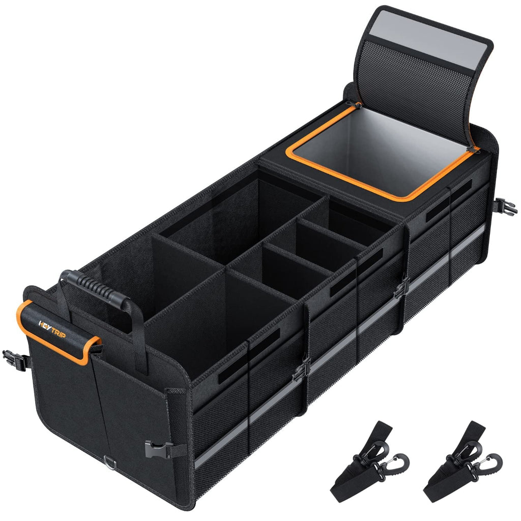 Car storage box large capacity foldable car trunk storage bag
