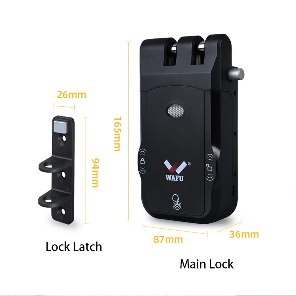 Pinnaco  Smart Lock Wireless Keyless Door Lock with Remote Control