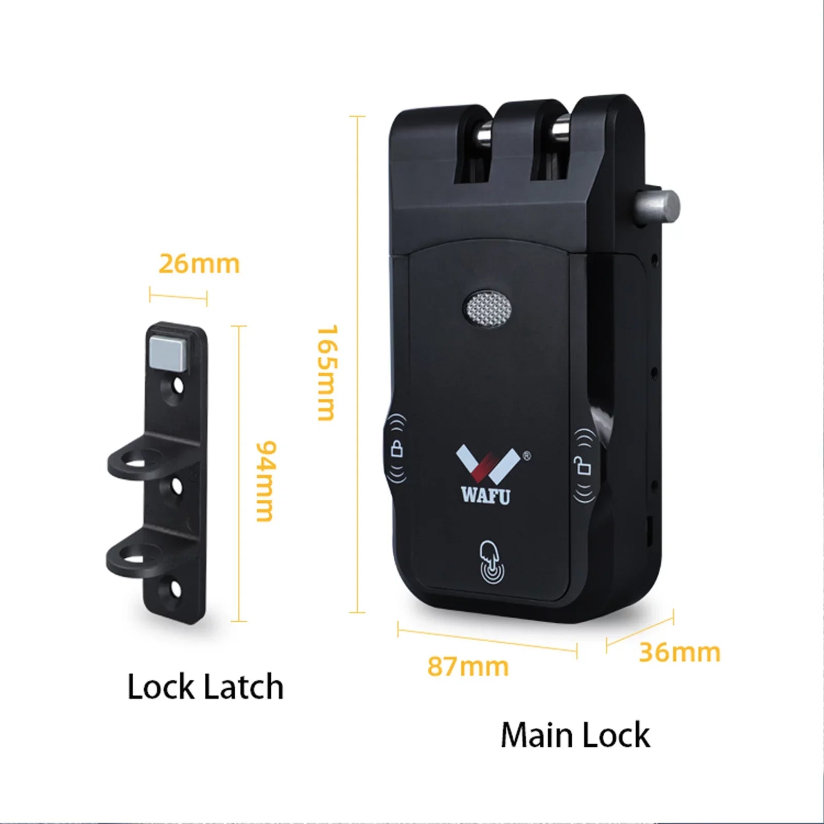 Pinnaco  Smart Lock Wireless Keyless Door Lock with Remote Control