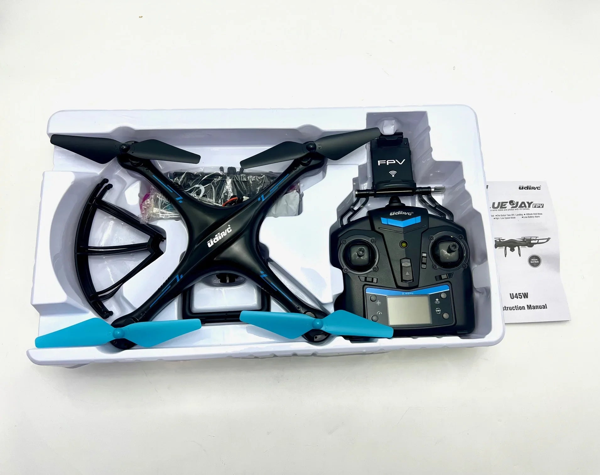 Open Box Force1 U45W  Drone Camera for Adults  Ready Quadcopter  - /