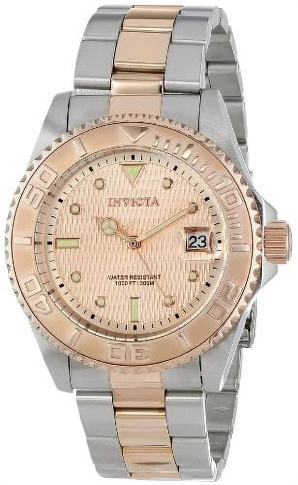 Invicta Men's Pro Diver 14344  Analog Display Automatic Two Tone Swiss Watch for Adult