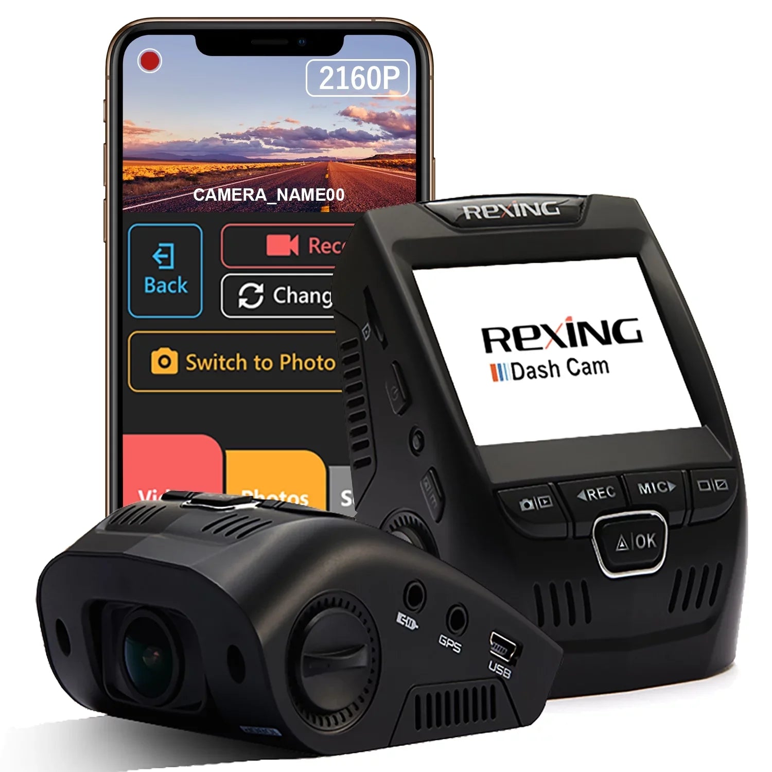 Rexing V1-4K Ultra  Car Dash Cam