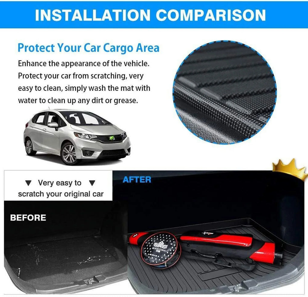 Trunk Mats Material 3D Molded Protection For Jeep Grand Cherokee 2011-2021 Cargo Mats