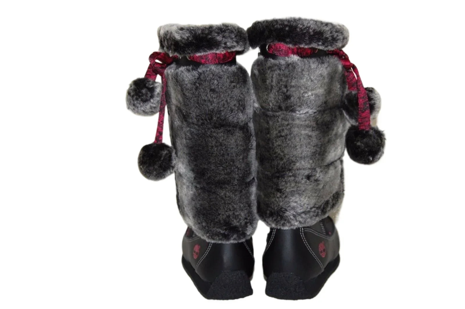 Timberland Preschool Youth Winterberry Tall Fur Medium Boot Black 59794 size 1.5