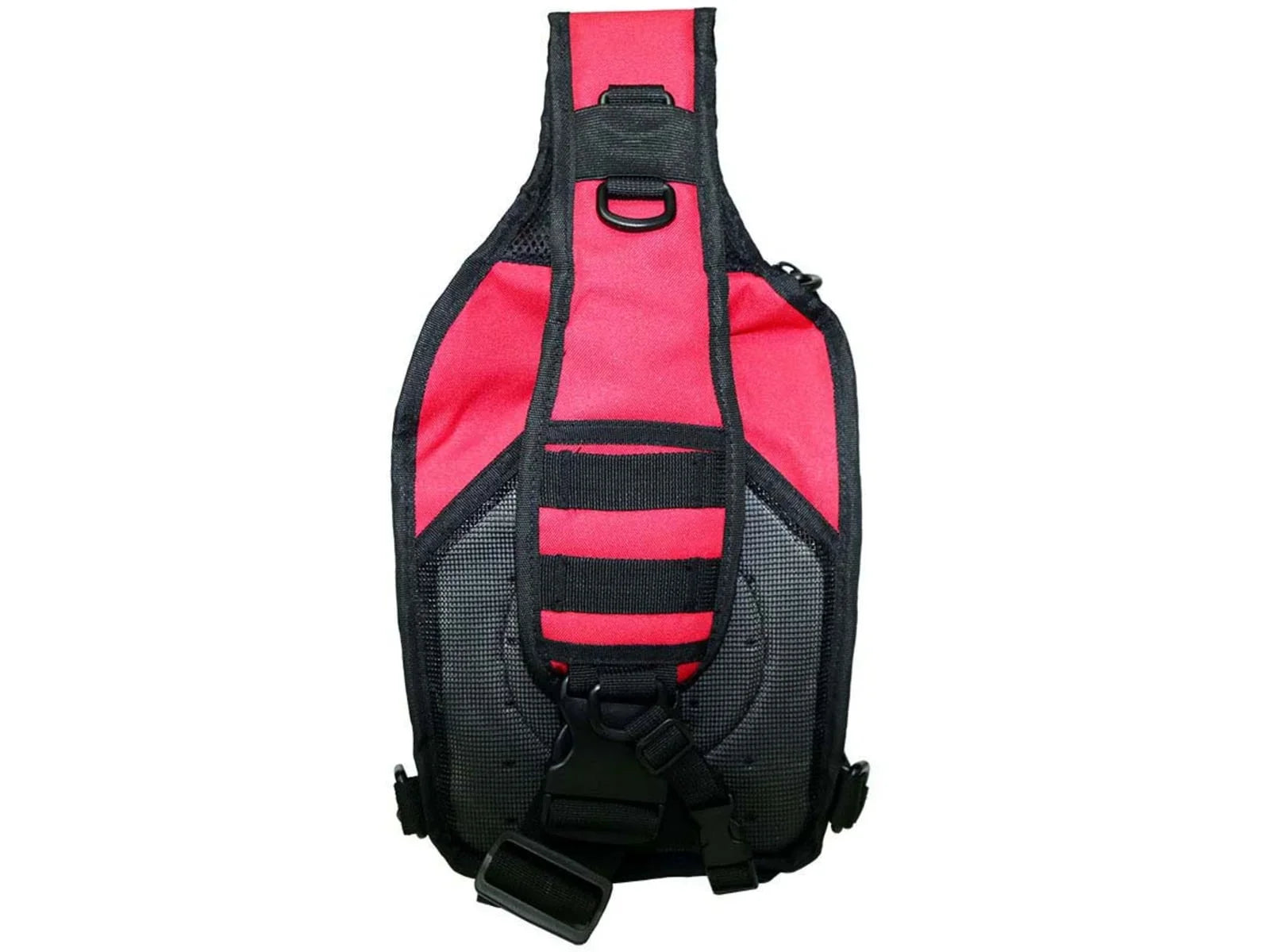Sling Utility Bag, Red/Black Trim,