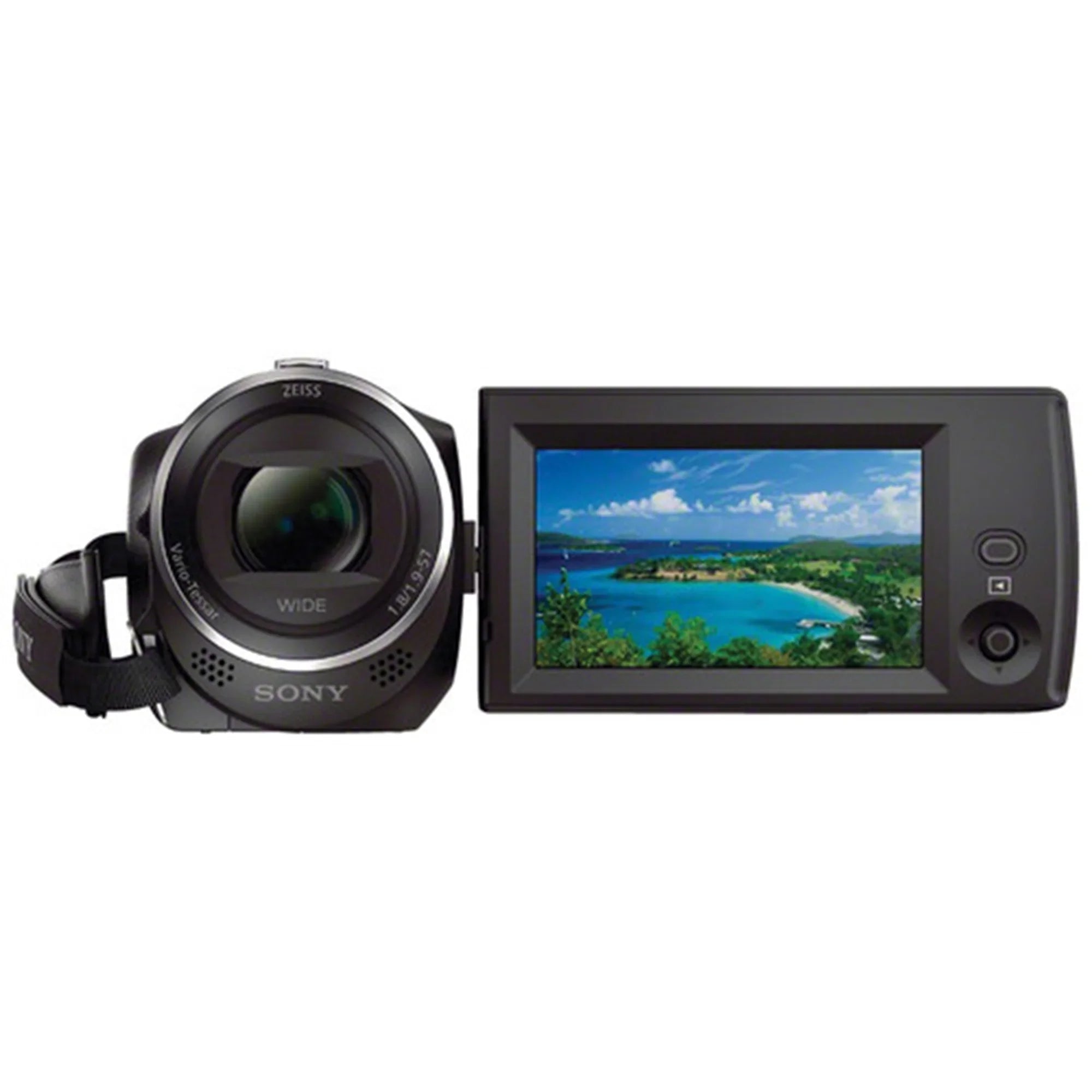 Sony -CX405  Handycam Camcorder Video Recording with Tripod + Cleaning Pen + ZeeTech Accessory Bundle