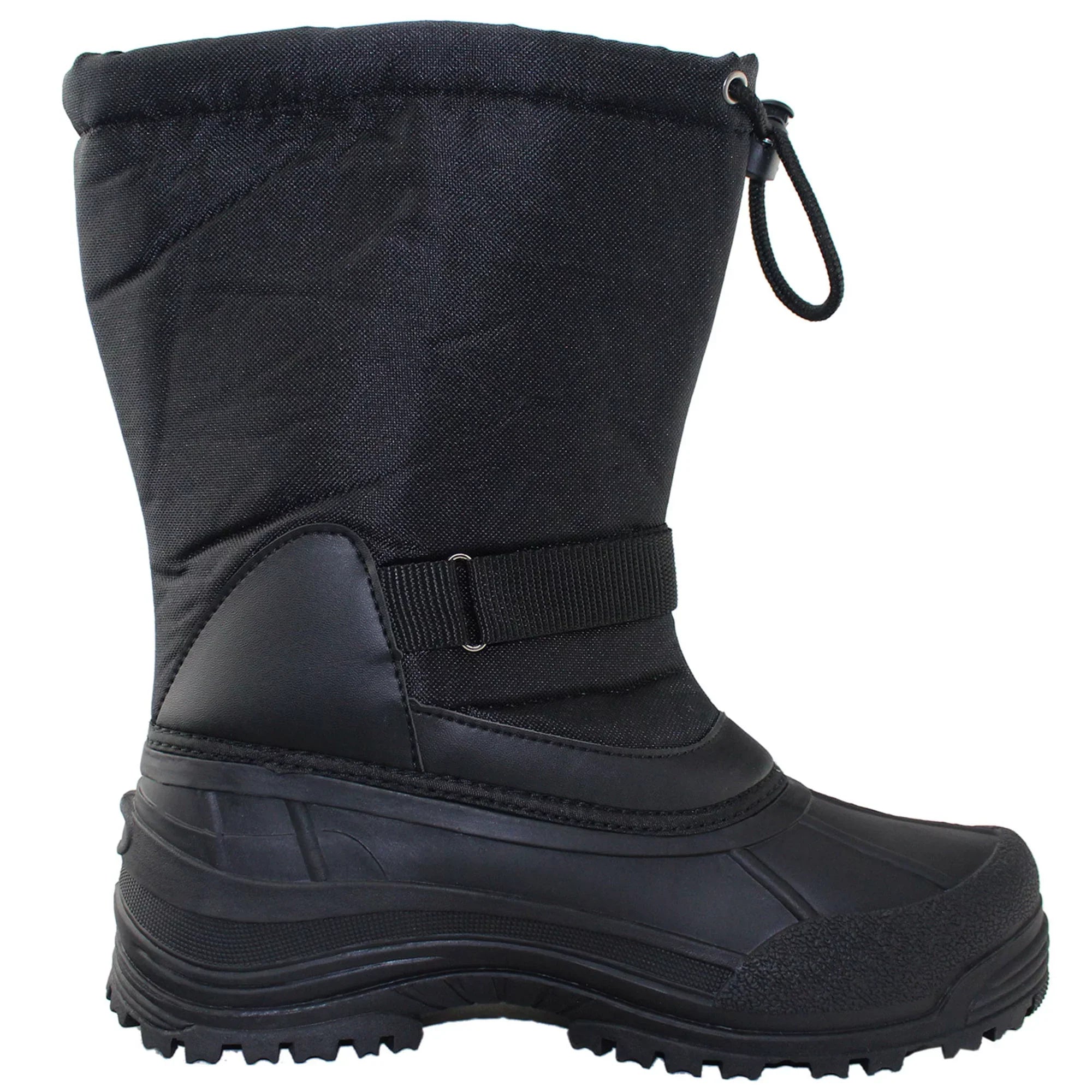 Tanleewa Men's Winter Boots Waterproof Insulated Snow Boots Anti-Slip Shoe Size 11.5 Adult Male