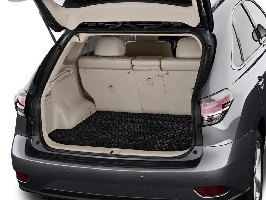 ToughPRO - Trunk Mat Compatible with  Focus - All Weather Heavy Duty (Made in ) - Black Rubber - 2012