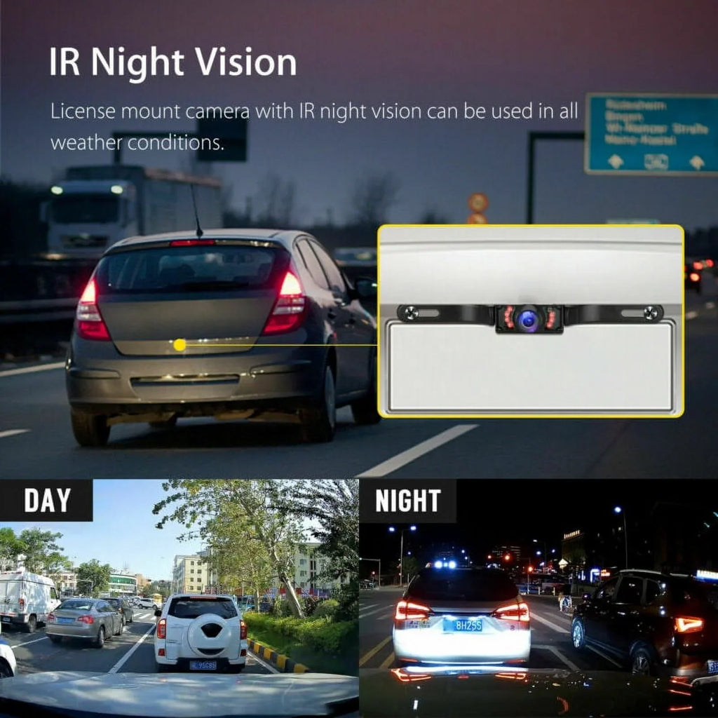 5" Wireless  Rearview Car Backup Camera and Monitor Reverse Assist Kit