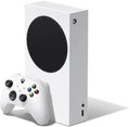 Microsoft Xbox Series S All Digital Gaming Console 512GB Solid State Drive White Xbox Console and Wireless Controller with Mytrix Full Body Skin Sticker-Eclipse