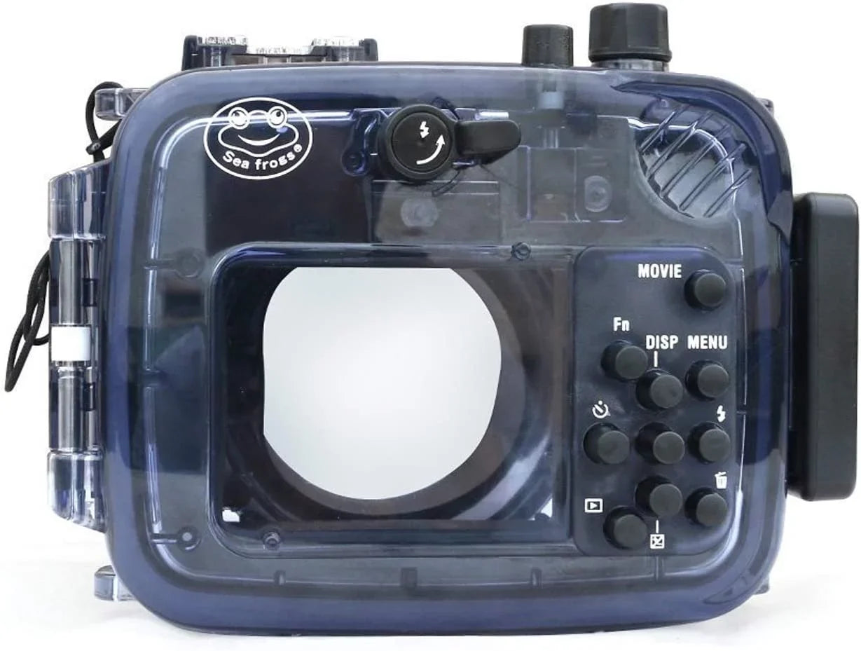 Seafrogs 60M Underwater Camera Housing w/ Dome Port & Two Hands Aluminium Tray Kit, Waterproof case for Sony RX100 I    V RX100 M2 M3 M4 M5