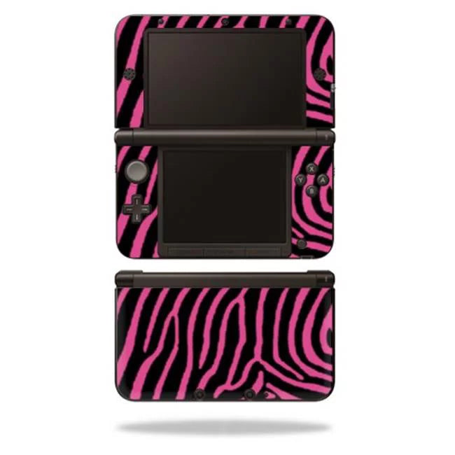 MightySkins NI3DSXL-Zebra Pink Skin for Nintendo 3DS  Original 2012-2014 Models Sticker Wrap - Zebra Pink
