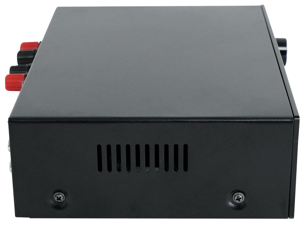 Rockville  150 Amplifier w/ Bluetooth+(4) 6.5" Bookshelf Speakers+Stands