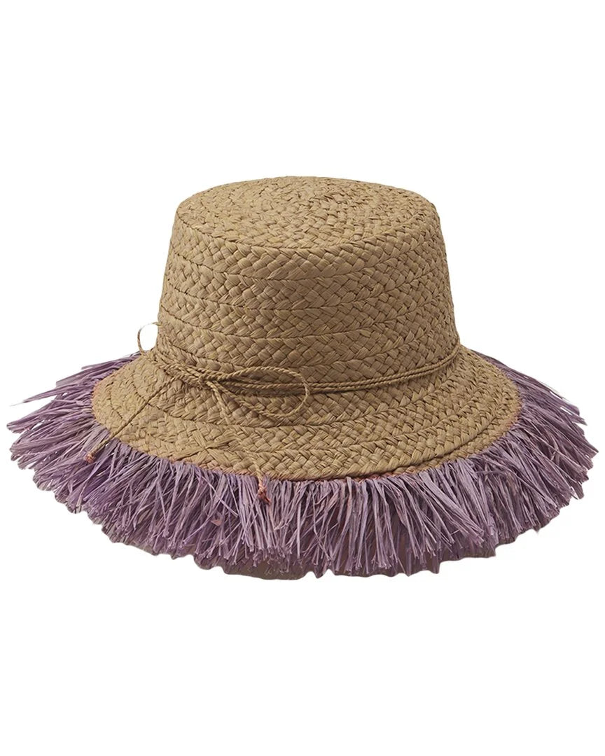 Helen Kaminski Sella Straw Hat, Brown