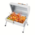 DFSDFGF32 White Multi-functional  Grill with Thermometer