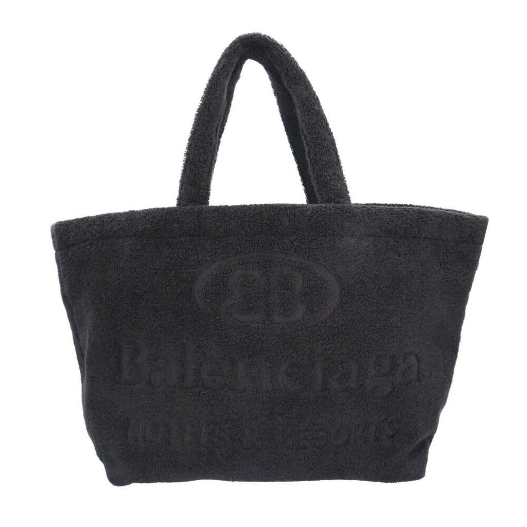 Pre-Owned Balenciaga 743152 Women's Fabric Tote Bag Black (Good)