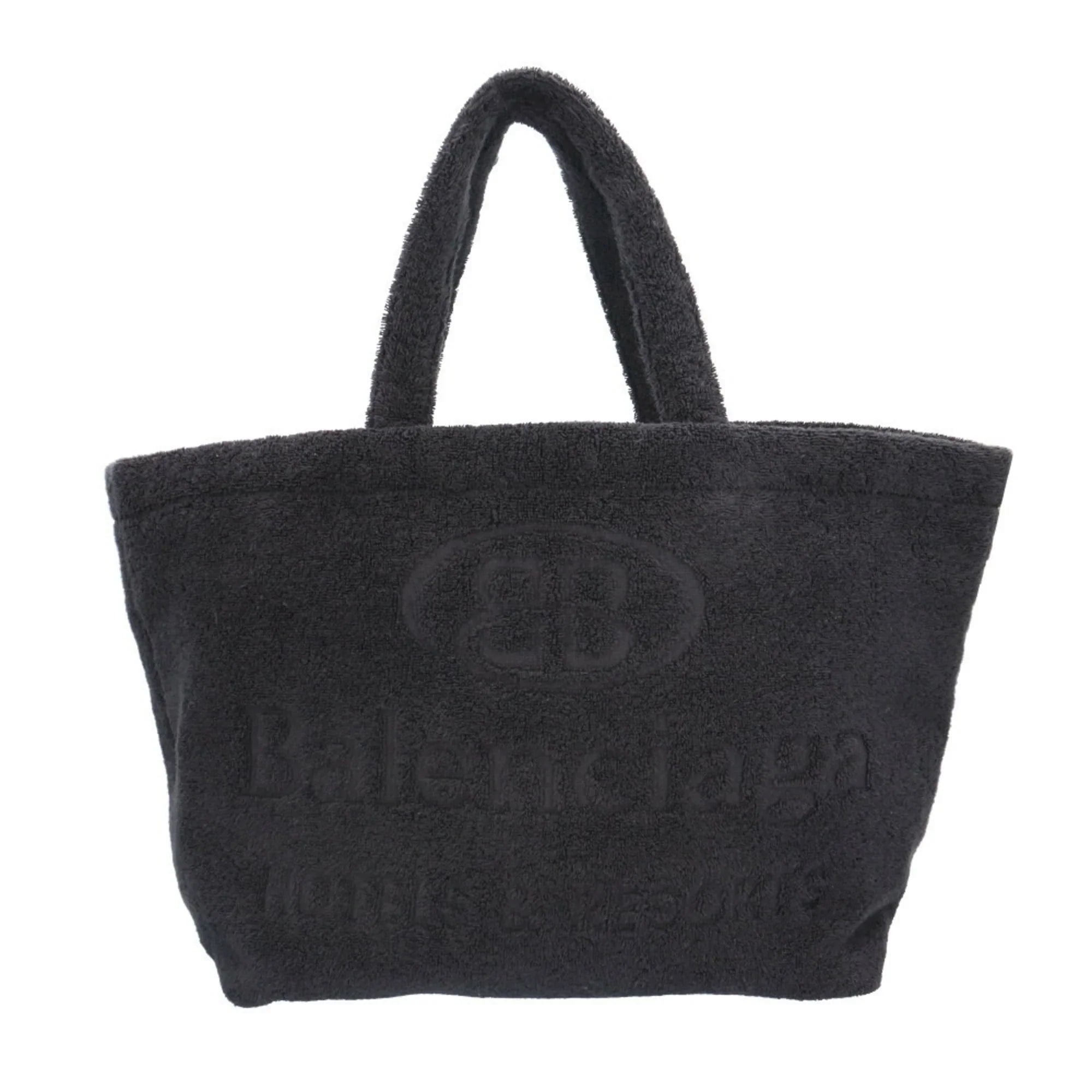 Pre-Owned Balenciaga 743152 Women's Fabric Tote Bag Black (Good)