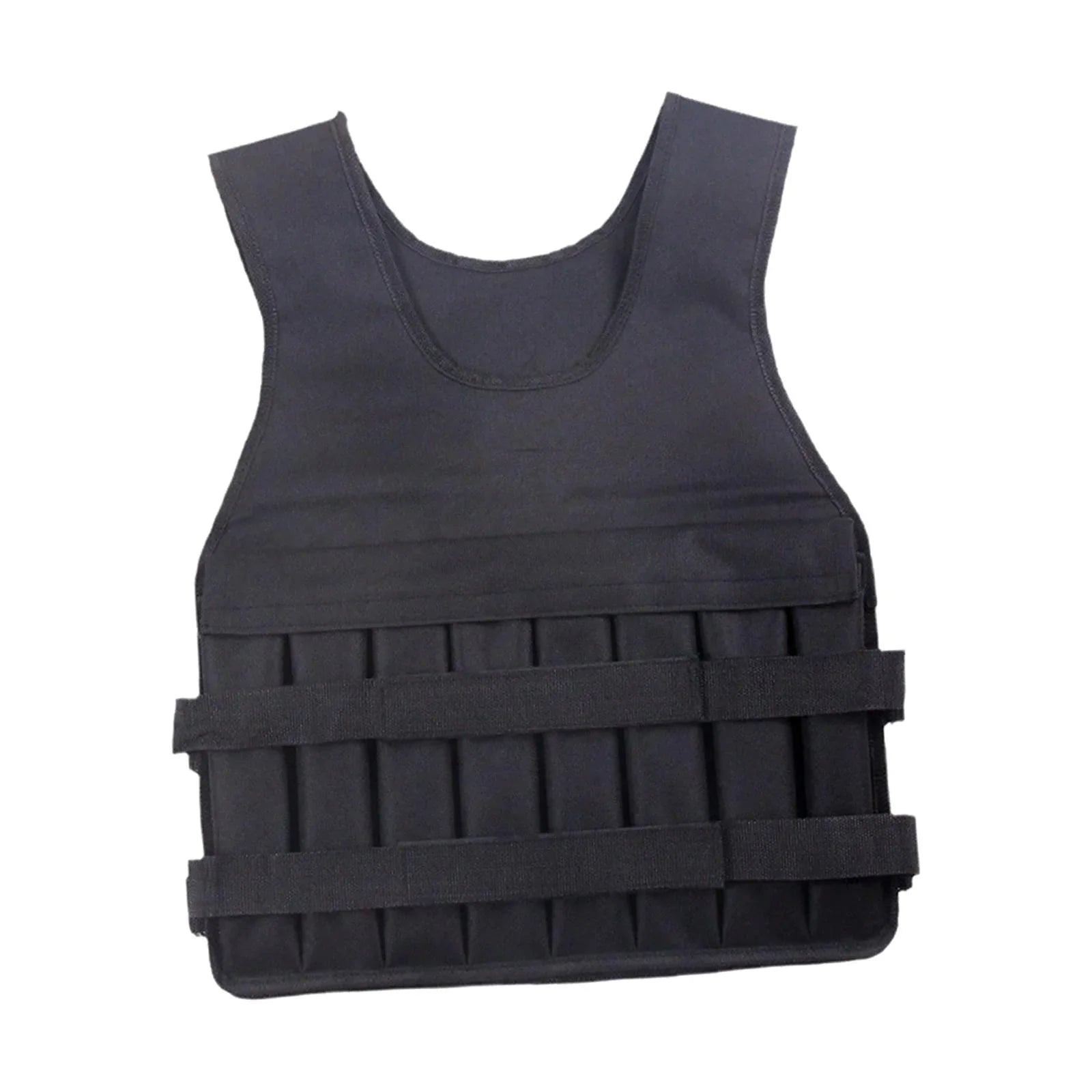 Loading Vest Exercise Jacket for Boxing Running Gym Fitness 8 Pockets Exercise Slim Design Strength Training Body Weight Vest