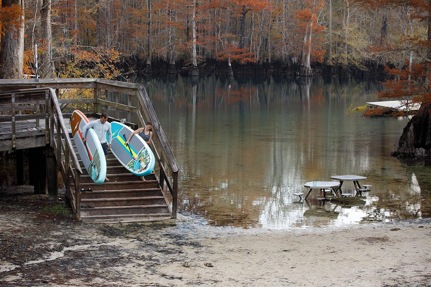 Inflatable Stand Up Paddle Board - Paddle Board And Accessories, Including Pump, Paddle, And More