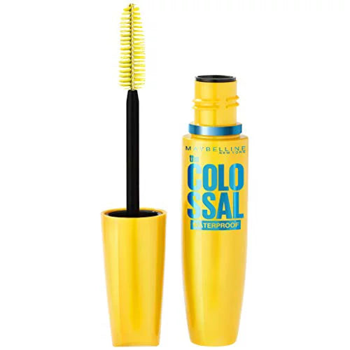 Maybelline Volum' Express The Colossal Waterproof Mascara, Volumizing, Classic Black, 0.27 oz, 6 Pack