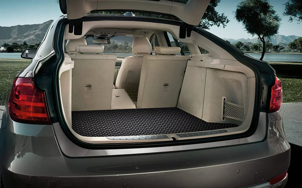 Cargo/Trunk Mat Accessories Compatible with Honda Odyssey (3rd Row Fold Down) - All Weather - Heavy Duty - (Made in ) - 2021
