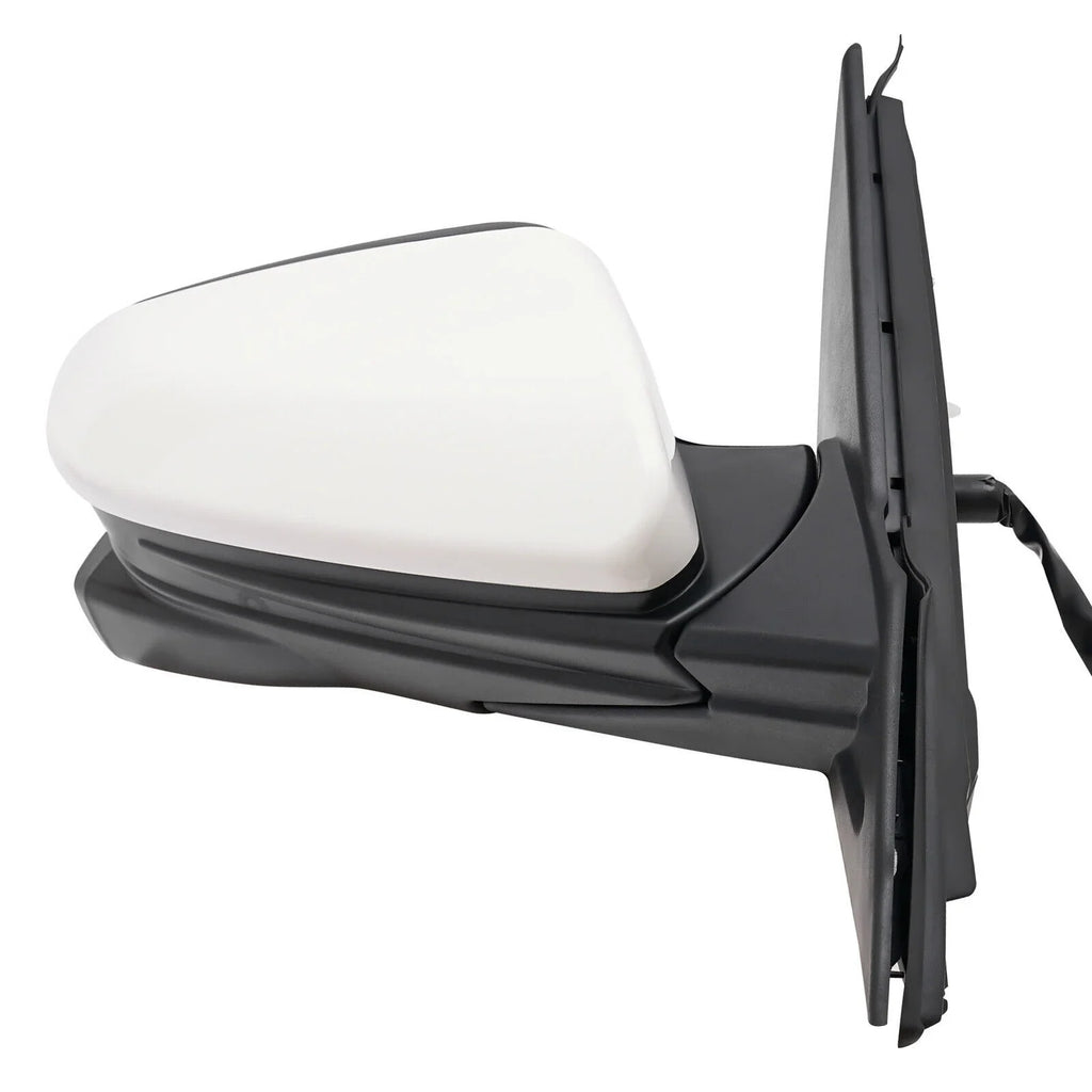 Right Side Mirror Power Heated View Camera Fit 2016-2020 Honda Civic Sedan White