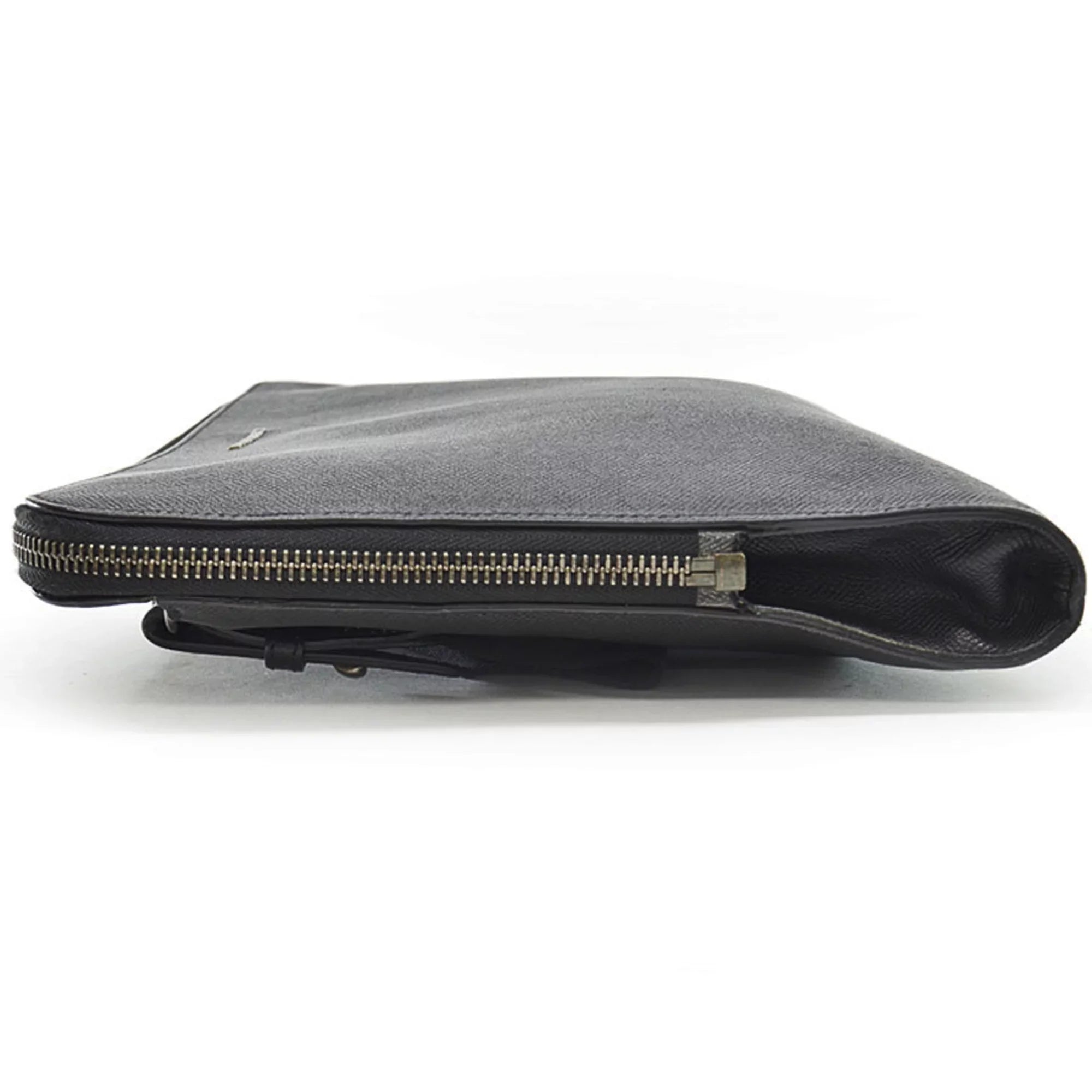 Pre-Owned Burberry  Bag Black Leather Nylon Canvas Shoulder Men (Good)