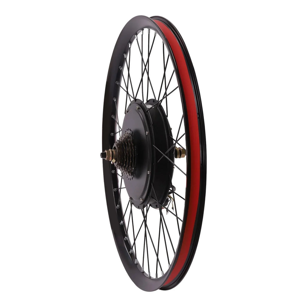 29" Electric Bicycle Conversion Kit 72V 2000W E-bike Motor+ Rear Wheel And