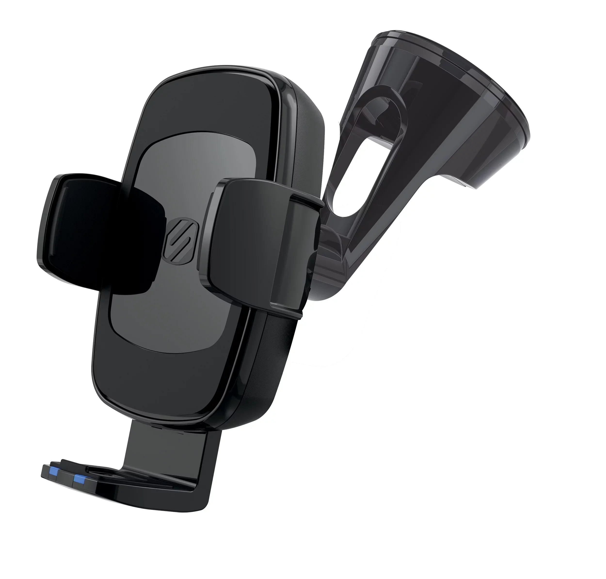 Scosche UQ3WDV- Qi-enabled Wireless Charging Universal Phone Mount w/ Stick Grip Black