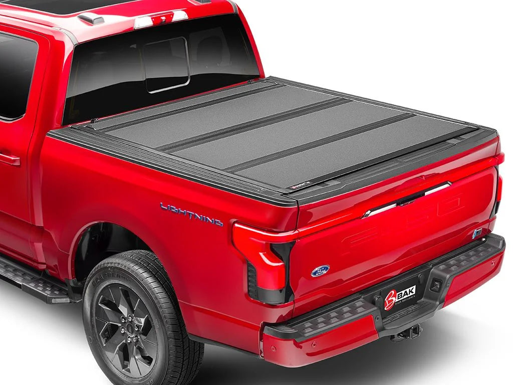 by RealTruck BAKFlip MX4 Hard Folding Truck Bed Tonneau Cover | 448332 | Compatible with 2019 - 2023 Ford Ranger 5' 1" Bed (61")